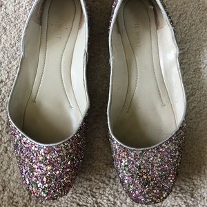 Nine West Glitter Flats